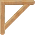 thumbnail image 3 of Ekena Millwork 6"W x 46"D x 46"H Traditional Craftsman Rough Sawn Bracket, Western Red Cedar, 3 of 4