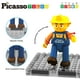 thumbnail image 4 of Excavadora y retroexcavadora PicassoTiles de juguete Building Block, 16 piezas, 3 o más, 4 of 8