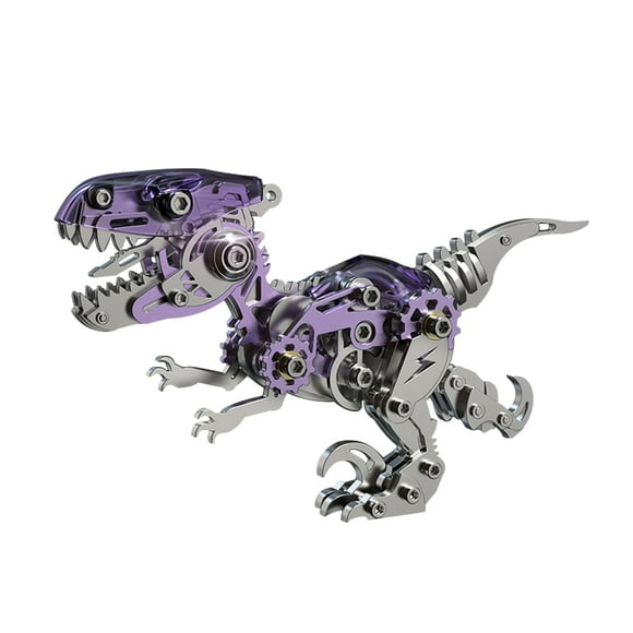 Puzzle metálico 3D FILASLFT Velociraptor para adultos mayores de 14 años