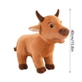 thumbnail image 4 of Adorable Cow Toy Soft Stuffed Animal Doll Cuddly Farm Friend For Kids And Collectors, 4 of 7
