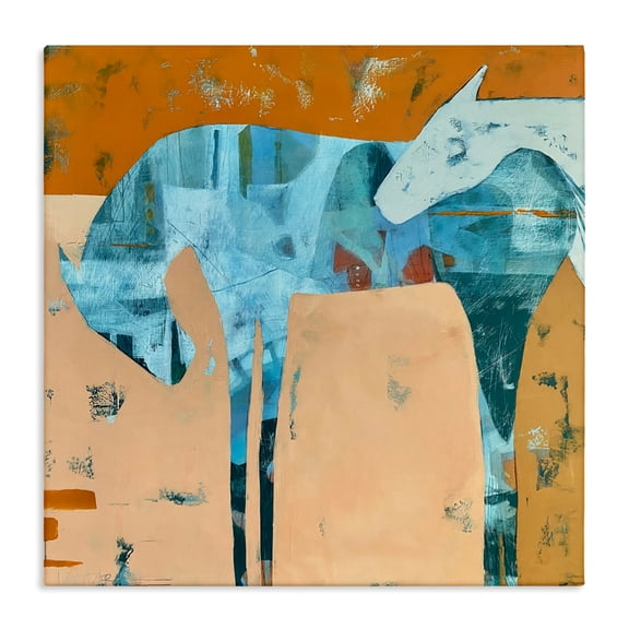 Kindred Crush Horses Canvas Wall Art, design by Dianna Fritzler