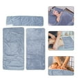 thumbnail image 1 of Minkissy 1 Set Blue Supersoft Fiber Towel Set for Spa and Sauna with Fast Drying and Multi-purpose Use, 1 of 5