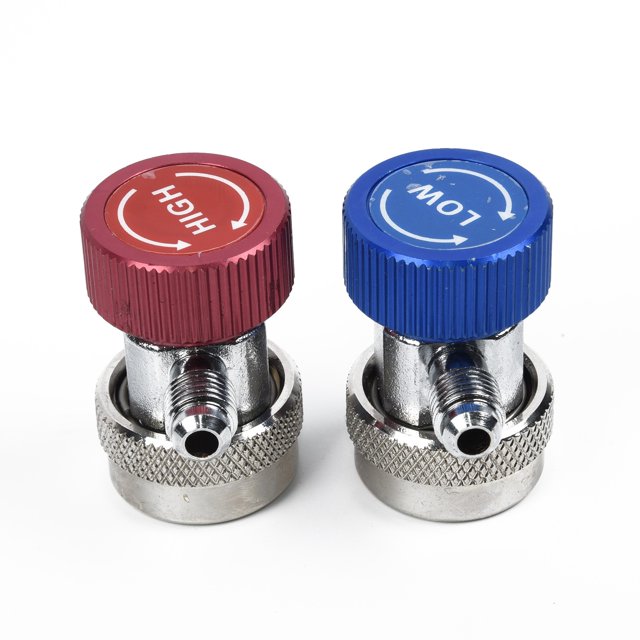 MYG A/C R134a Raccords Rapides de Coupleur de Climatiseur de Voiture Haute et Basse Pression