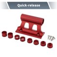 thumbnail image 2 of Unique Bargains 1 Set Universal Quick Release Bike Fork Mount Rack for 0.26 Inch 6.5mm Aluminum Alloy Red, 2 of 6