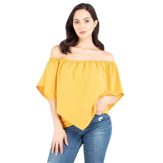 Blusa de hombros descubiertos