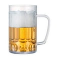 thumbnail image 4 of Apooke Acrylic Beer Mug with Handle Unbreakable Drinking Glasses Shatterproof Water Tumblers for Indoor Outdoor Dishwasher Safe, 4 of 21