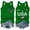 Green_#04, variant on 4th of July Independence Day Tank Top Women's 250 Anniversary USA Patriotic Crew Neck American Flag Print Tank Top,Black XL