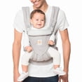 thumbnail image 4 of Portabebés todo en uno Ergobaby Omni 360 Cotton- Pearl Grey, 4 of 4