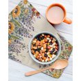 thumbnail image 3 of Spring Floral Kitchen Dish Towels for Drying Dishes Set of 3, Daisy Sunflowers Wisteria Hummingbird Beige Waffle Weave Microfiber Hand Tea Bathroom Towels Quick Dry & Absorbent Towel 12x12, 3 of 7