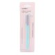 thumbnail image 2 of Stainless Steel Eyebrow Trimmer Portable Eyebrow Trimming Shaving Scraping Knife Eyebrow, 2 of 5