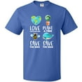 thumbnail image 3 of Inktastic Earth Day Plant a Tree Save the Bees Save the Seas Love Your Mother Earth T-Shirt, 3 of 5