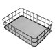 thumbnail image 4 of Cesta de alambre para encimera, organizador grande de metal resistente, apilable y para el hogar L, 4 of 9