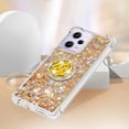 thumbnail image 5 of Funda para Xiaomi Redmi Note 12 Pro 5G con Brillo Líquido Flotante, Purpurina, Parachoques y Anillo Giratorio Soporte, 5 of 5