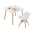 thumbnail image 1 of Mesa Cuadrada con 2 Sillas Eames con Descansabrazos infantil (Blanco), 1 of 1
