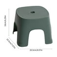 thumbnail image 3 of HLONKTall Plastic 1 Step Stool Plastic Mini Stool for Home Portable Single Level Step Ladder Foot Stool for Kitchen Bathroom Bedroom and Garage, 3 of 8