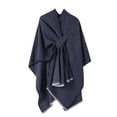 thumbnail image 1 of Shawls And For Evening Dresses Elegant Shawl Soft Open Front Poncho Sweater For Spring Fall Winter, 1 of 3