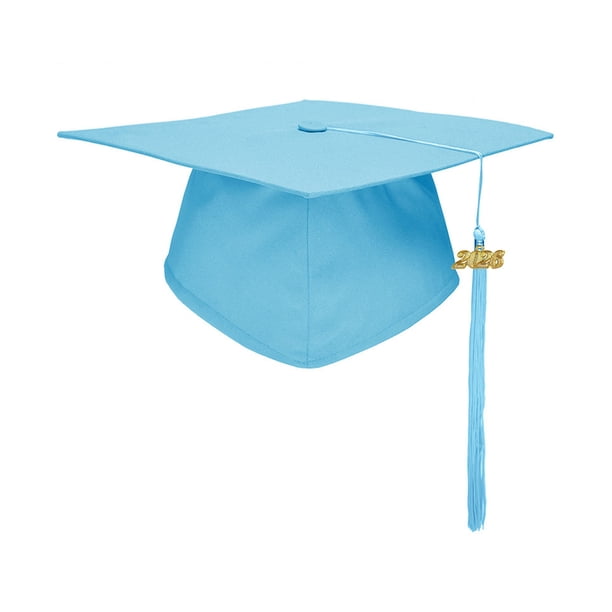 Gorro de graduación con borlas, cierre elástico, ajuste ajustable, tablero resistente, para ceremonia, fiesta, despedida de soltero, decoración de celebración.