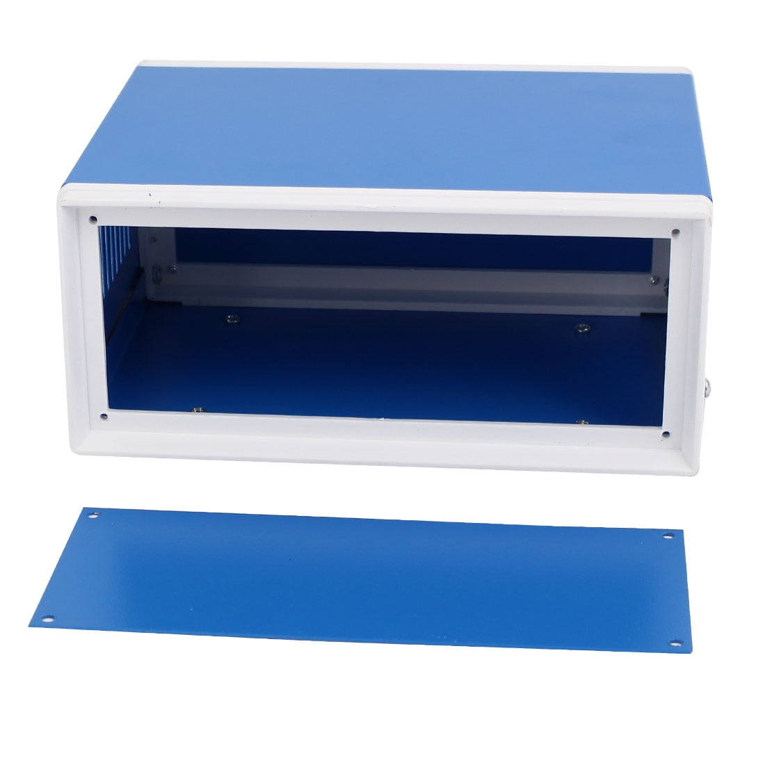 170mmx130mmx80mm Rectangle Project Enclosure Case Electric Junction Box Blue