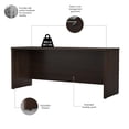 thumbnail image 4 of Pemberly Row 72W x 24D Credenza Desk in Black Walnut - Engineered Wood, 4 of 7