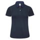 thumbnail image 1 of B&C- Polo de manga corta Forward para mujer (Denim/Azul marino), 1 of 1