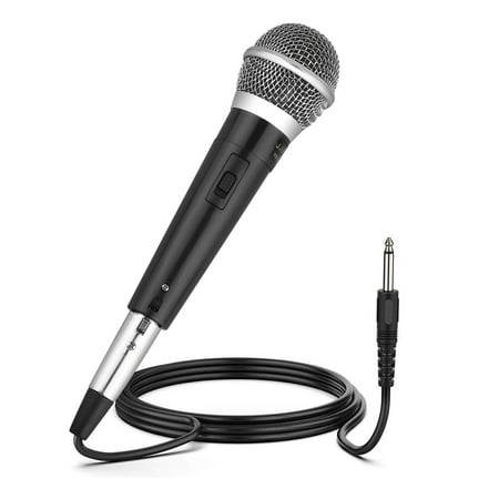 Wired Dynamic Microphones,  Professional Handheld Mic Microphones with 10ft Cable with 1/4