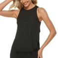 thumbnail image 4 of Njoeus Workout Tank Tops for Women Sleeveless Yoga Tops for Women Loose Crewneck Tank Tops Side Split Muscle Tank S-XL, 4 of 6