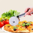 thumbnail image 5 of Stainless Steel Pizza Cutter Pizza Cutter Cutlery Knife, 5 of 5