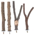 thumbnail image 3 of Bird Cage Accessories,Parrot Standing Stick Pole Pet Parrot Bird Standing Stick Standing Stick Wood Pole High-Intensity Output, 3 of 8