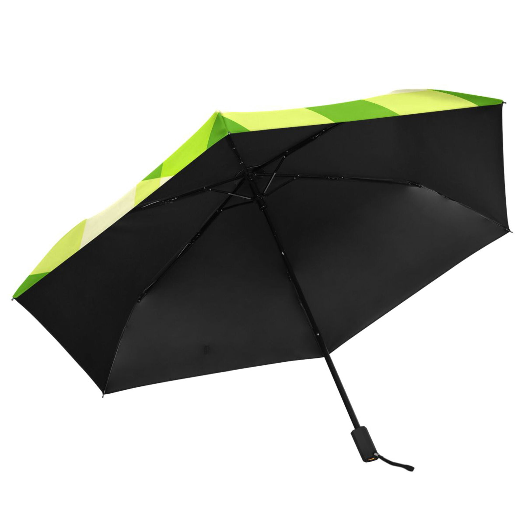 ALAZA Checkered Grid-t1 UPF 50+ Compact Folding Umbrella for Rain Travel Umbrella Packable