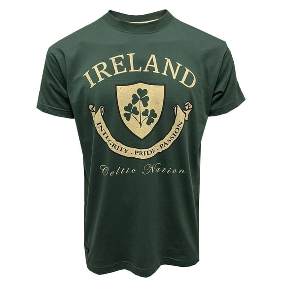 Traditional Craft Guinness Mens Ireland Crest Shirt Short Sleeve T-Shirt