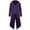 Purple, variant on Mens Jackets Mens Tailcoat Gothic Frock Coat Praty Outwear Party Wear Regular Blouses Green,S
