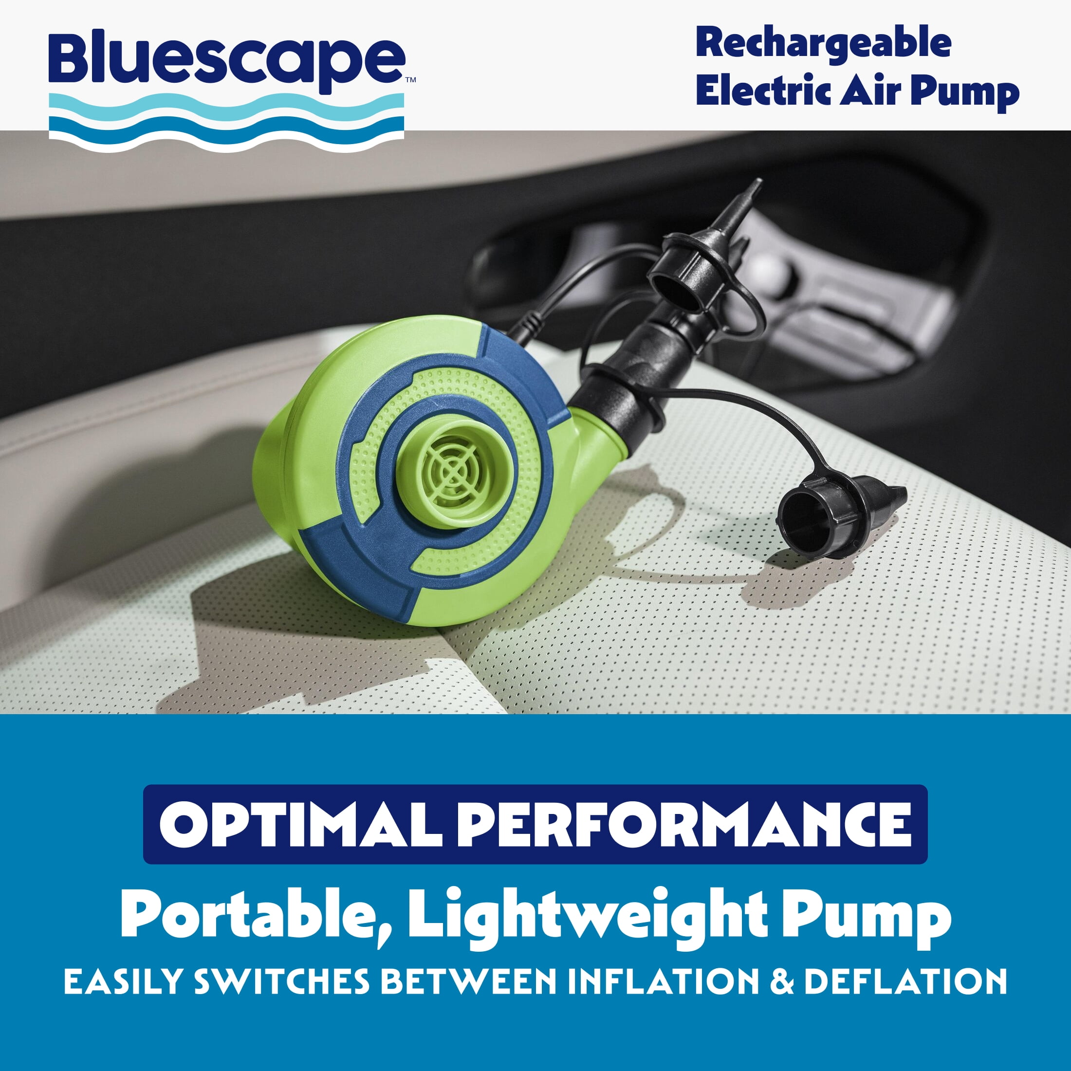 Bluescape Rechargeable 4.8V Cordless Electric Air Pump