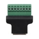 thumbnail image 3 of Diyeeni RJ45 Hembra A 8 Pin Tornillo Término Bloque Terminal Conector DVR Cable Ethernet Extensor Adaptador Adaptador de red Adaptador en línea, 3 of 8