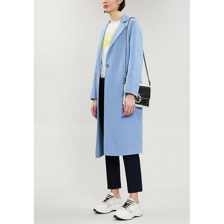 Sandro store blue coat