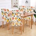 thumbnail image 2 of Yayeee 2 Pack Dining Chair Covers Stretch Parson Chairs Slipcovers Seat Protector, Orange Slices, 2 of 6