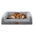 thumbnail image 1 of Cama para perros Yiruka Bolster, lavable, ortopédica, para perros grandes, 1 of 8