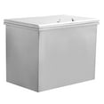 thumbnail image 5 of Yesurprise Drop in Ice Chest Stainless Steel Ice Cooler, Commercial Ice Bin with Hinged Cover, Outdoor Kitchen Ice Bar, with Drain-Pipe and Drain Plug, 5 of 9