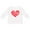 AA-White, variant on Inktastic All You Need is Love Red Heart Shape Boys or Girls Long Sleeve Toddler T-Shirt
