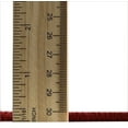 thumbnail image 4 of Ahgly Company Machine Washable Indoor Square Solid Red Modern Area Rugs, 5' Square, 4 of 4