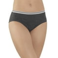 thumbnail image 2 of Women's Heather Low Rise Briefs, 6+1 Bonus Pack, 2 of 3