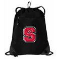thumbnail image 2 of Broad Bay NC State Wolfpack Drawstring Bag NC State Cinch Pack Backpack UNIQUE MESH & MICROFIBER, 2 of 4