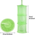 thumbnail image 2 of Trastero de felpa de 4 niveles, cesta de almacenamiento plegable que ahorra espacio, adecuada para habitación de niños, baño, balcón, 2 of 7