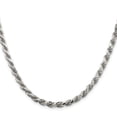 thumbnail image 2 of Primal Silver Sterling Silver 4.75mm Diamond-cut Rope Chain, 2 of 4