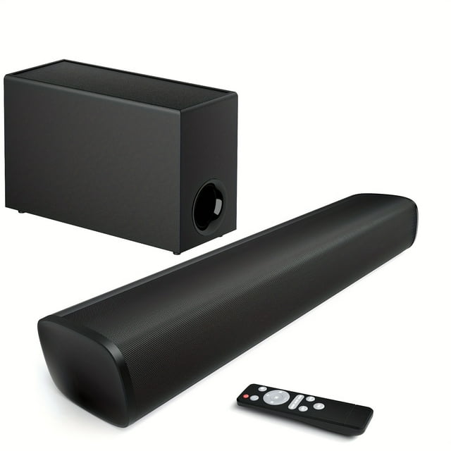 50W TV Sound Bar, Sound Bars For Smart TV Soundbar Small Soundbars With HD-ARC/Optical/AUX Connection, TV Soundbar Surround Sound Bars For Home Theater Audio