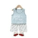 thumbnail image 1 of 3T 70CamelSummer Cute Cartoon 2pcs Niños Bebé Niños Niñas Chaleco de dibujos animados Top Shorts Pantalones Conjunto Ropa Niños Pijamas Niñas Ropa Conjuntos esquí esquí Gafas de esquí, 1 of 4
