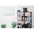 thumbnail image 4 of Audio-Visual Direct Frosted Glass Dry-Erase Board Set - 24" x 36" - (Non-Magnetic), 4 of 10