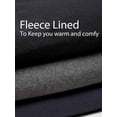 thumbnail image 3 of Kuda Moda 5 Pack Women's High Waist Warm Thermal Fleece Lined Full Length Leggings with Flattering Front Seam, 3 of 7