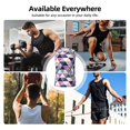 thumbnail image 7 of Pofeuu Plaid Flamingo Print Men's Muscle T-Shirt, Sleeveless, Muscle Tank, Classic Muscle Tee Top For Men Casual Sleeveless Muscle T-Shirt Trendy Clothes-Large, 7 of 7