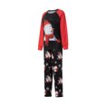 thumbnail image 3 of goowrom Pyjamas de Noël Assortis pour la Famille Blouse Imprimée Flocon de Neige + Pantalon, 3 of 10