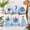 Bright Blue-Ocean Christmas, variant on 6 Fun Sewing Kitchen Towels Quilting Gifts For Women Funny Dish Hand Orange Blue Cloth House Decorative Farmhouse Tea Absorbent Ho